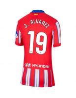 Atletico Madrid Julian Alvarez #19 Domácí Dres pro Dámské 2024-25 Krátký Rukáv